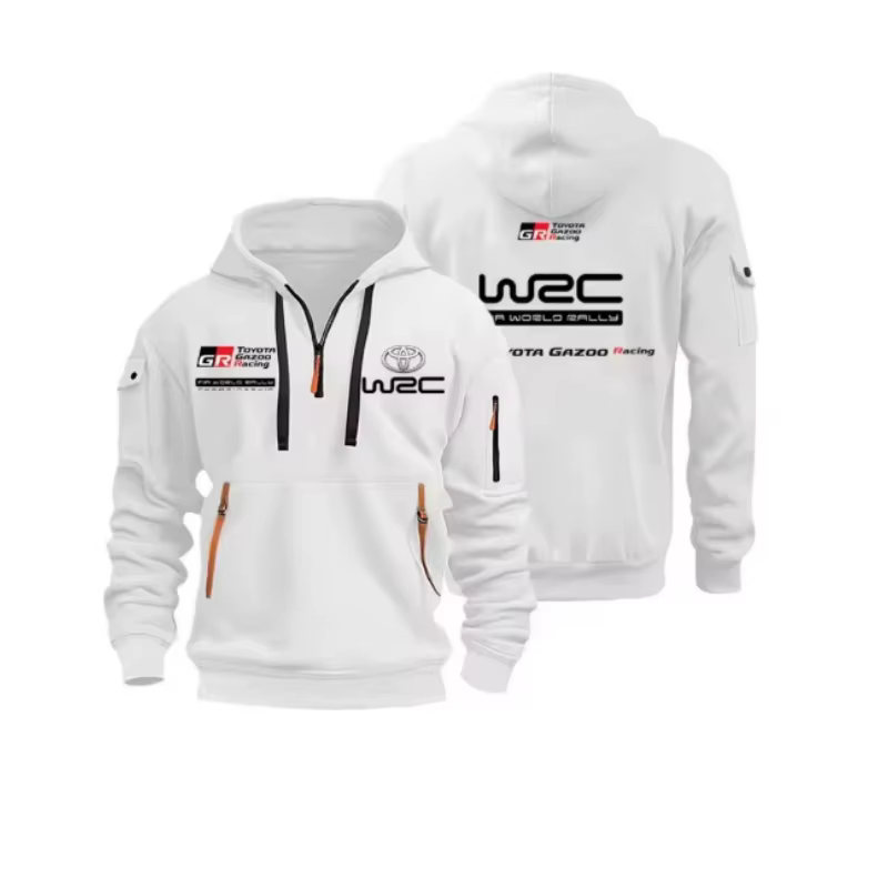 Sweat à capuche Toyota GR Racing Le Mans WRC 2026 pour hommes - Idéal pour les passionnés d'automobi