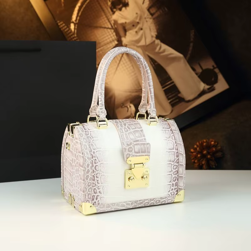 Sac à langer vintage élégant pour femmes, sac bandoulière de luxe, sac fourre-tout minimaliste de cr