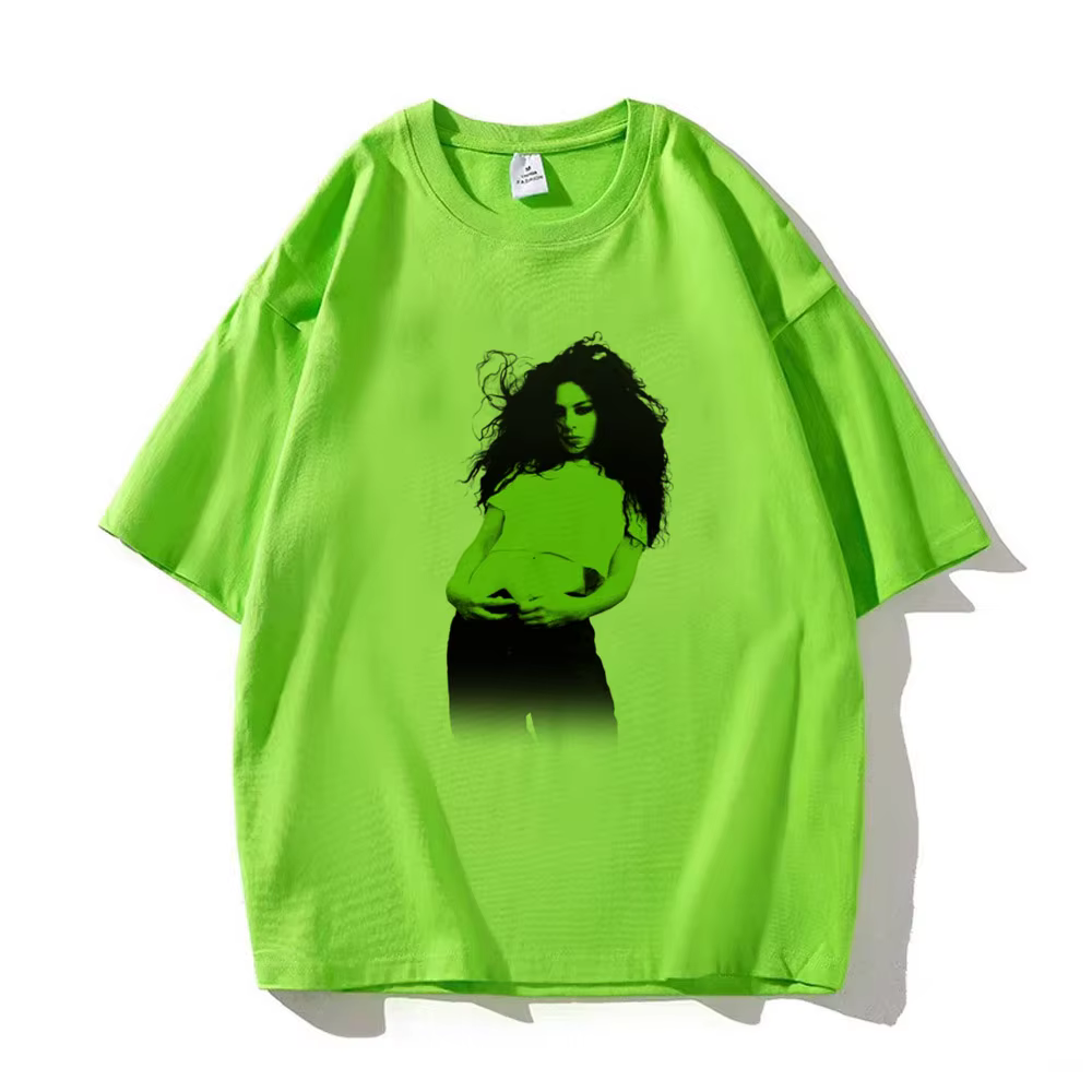 Charli Xcx Brat t-shirt femmes graphique haut fille japonais graphique Harajuku vêtements