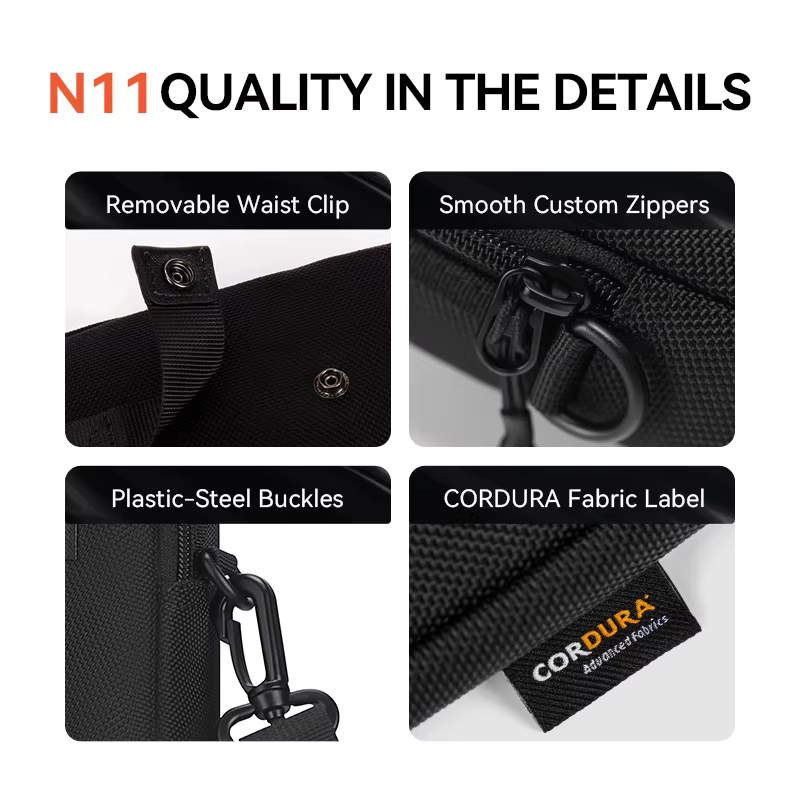 ReeYee Sac à bandoulière étanche pour téléphone, sac à bandoulière léger et compact de 1 L, sac à ma