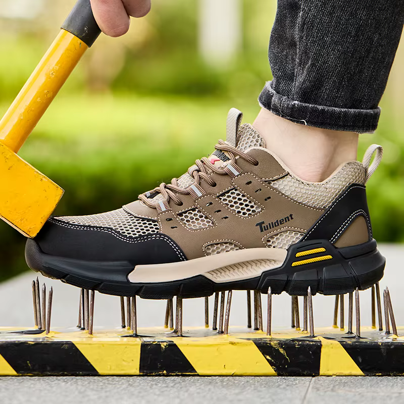 Chaussures de sécurité, chaussures de travail anti-écrasement et anti-coupures, chaussures de sport,