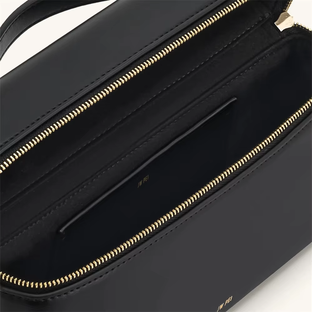 Sac à main JW PEI Thea 2025 Nouveau, Sac bandoulière et épaule en toile marron pour femme, Sac de mo