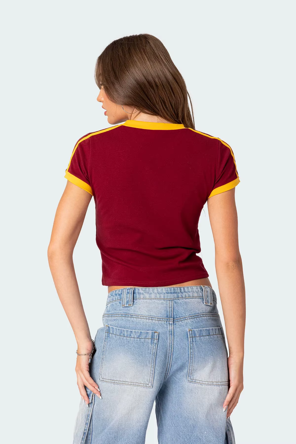 T-shirt à Manches Courtes pour Femme, Streetwear, Décontracté, Punk, Slim, Y2k, Harajuku