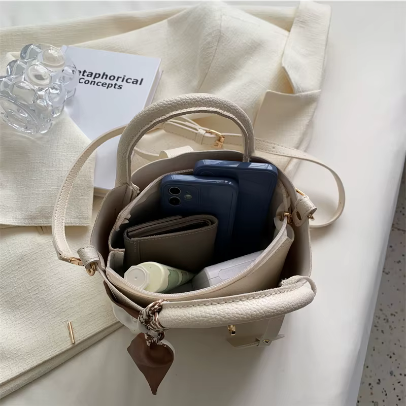 Sacs à main en cuir PU pour femmes, sacs à bandoulière décontractés pour dames, sacs à main de créat