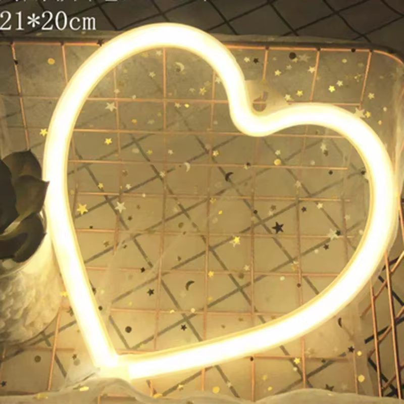 Oh Baby-Enseigne au néon LED Love Coussins, décoration murale, chambre à coucher, proposition de fil