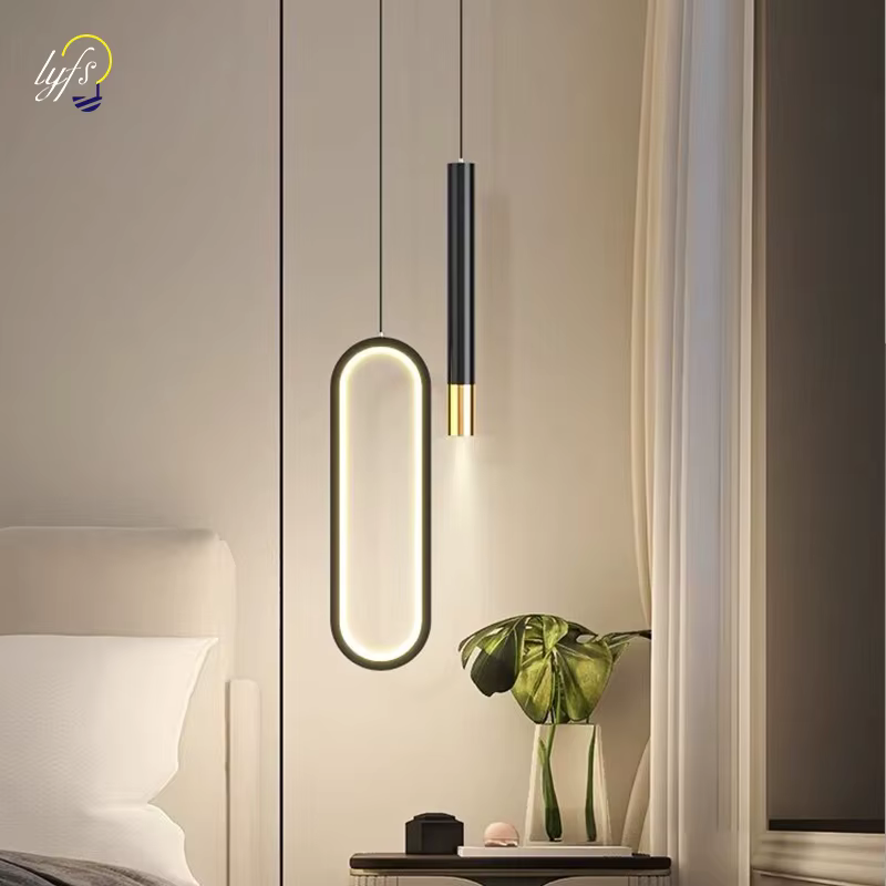 Lampe LED suspendue au design nordique moderne, éclairage d'intérieur, luminaire décoratif d'intérie