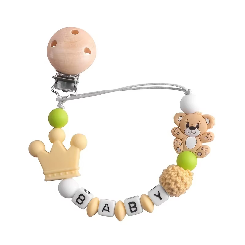 Koala – porte-sucette en Silicone, porte-chaîne pour bébés et enfants, Clips de dentition, anneau de