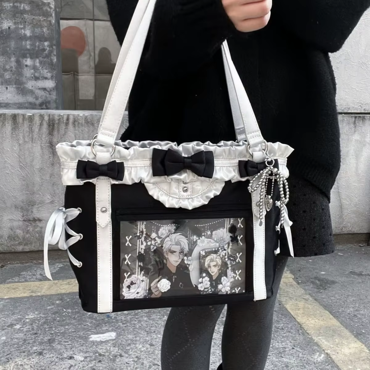 Nouveau design de mode pour filles, sac Y2K Ulzzang Ita, style preppy, sac à bandoulière pour femmes