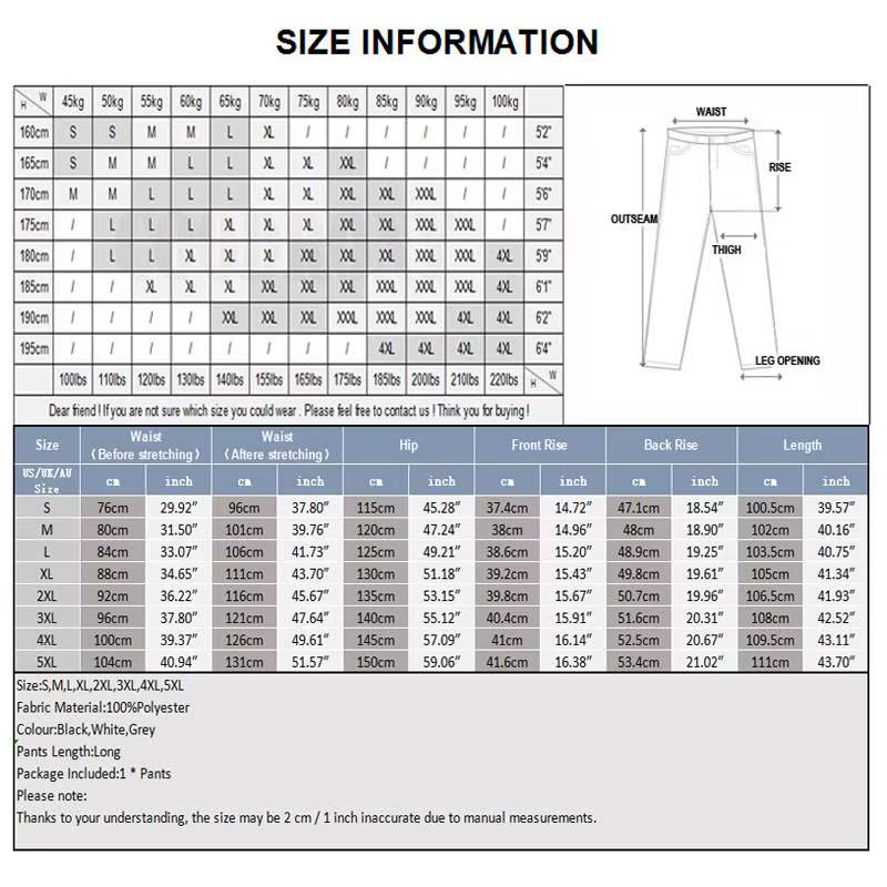 INCERUN hommes pantalons à jambes larges couleur unie jogging ample taille élastique pantalon hommes