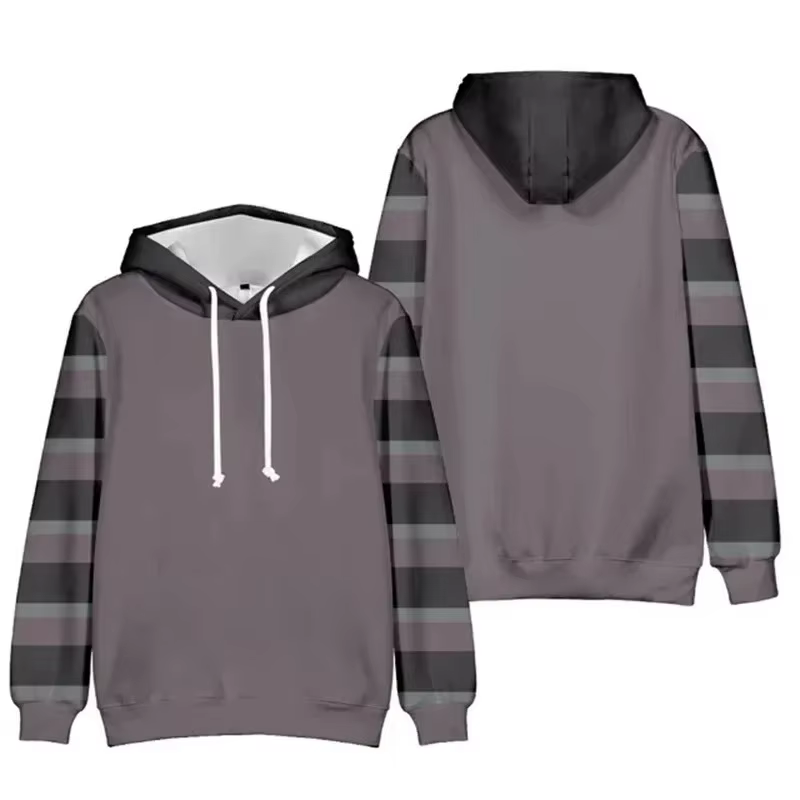 Sweat à capuche 3D Creepypasta, pull-over Ticci Toby, veste de cosplay, costume d'anime, sweat-shirt