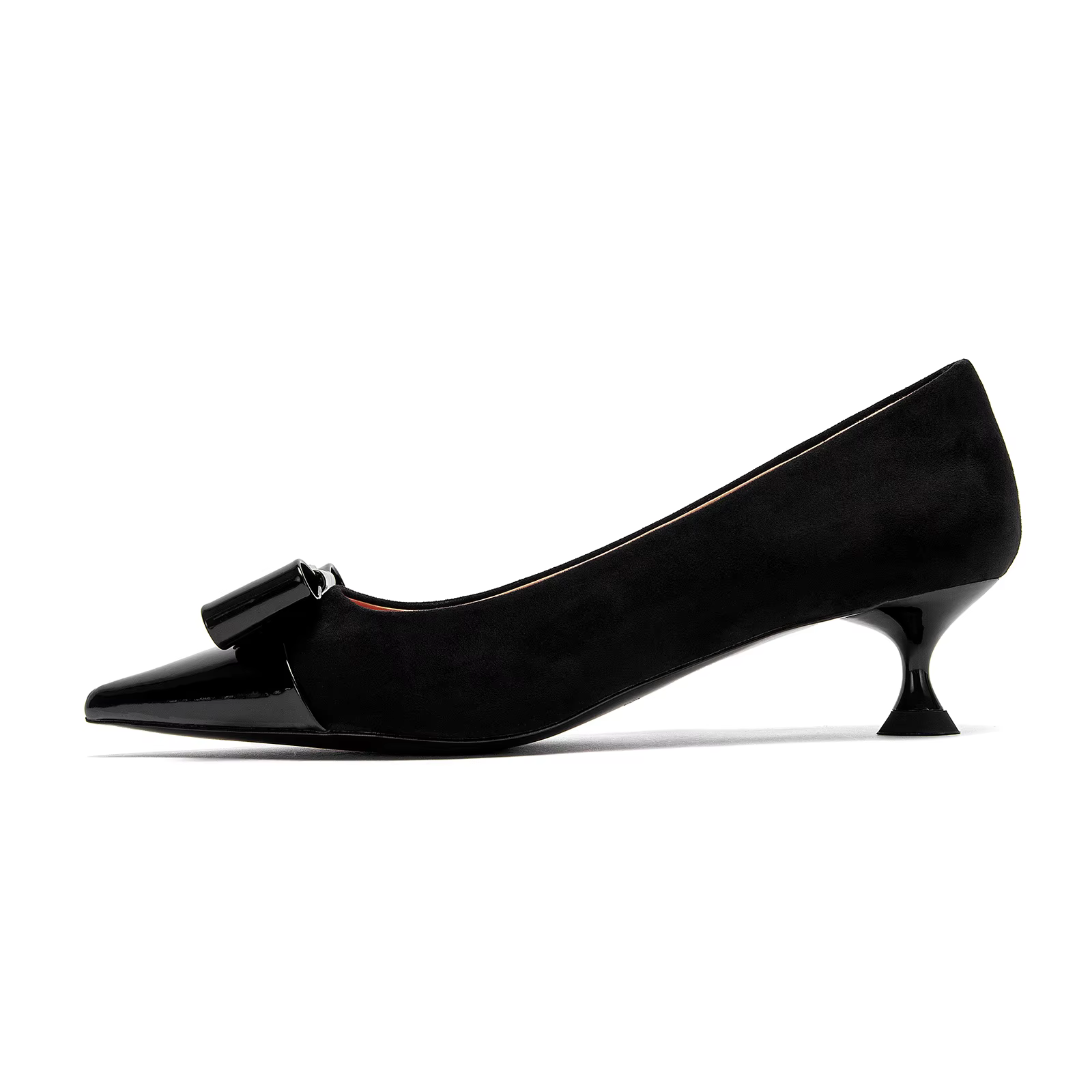 CHCH femmes talons hauts hiver Anti velours chaussures pour femmes dîner d'affaires talons noirs 5 c