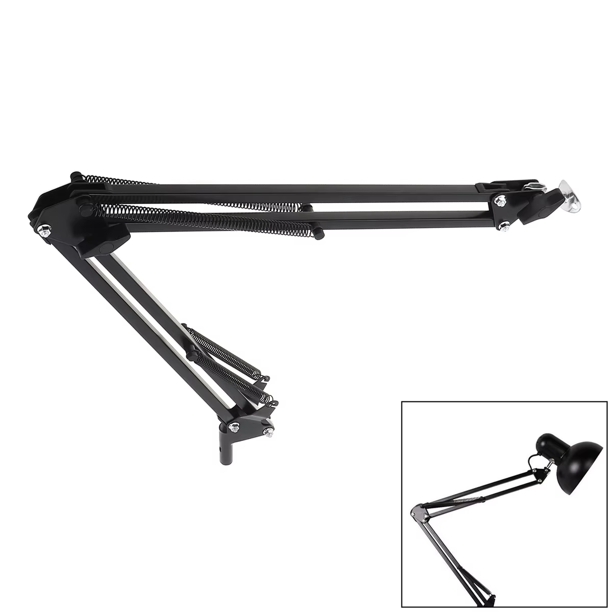 Support de bureau universel Flexible en métal, support de bras Long, support de trépied avec bras pi