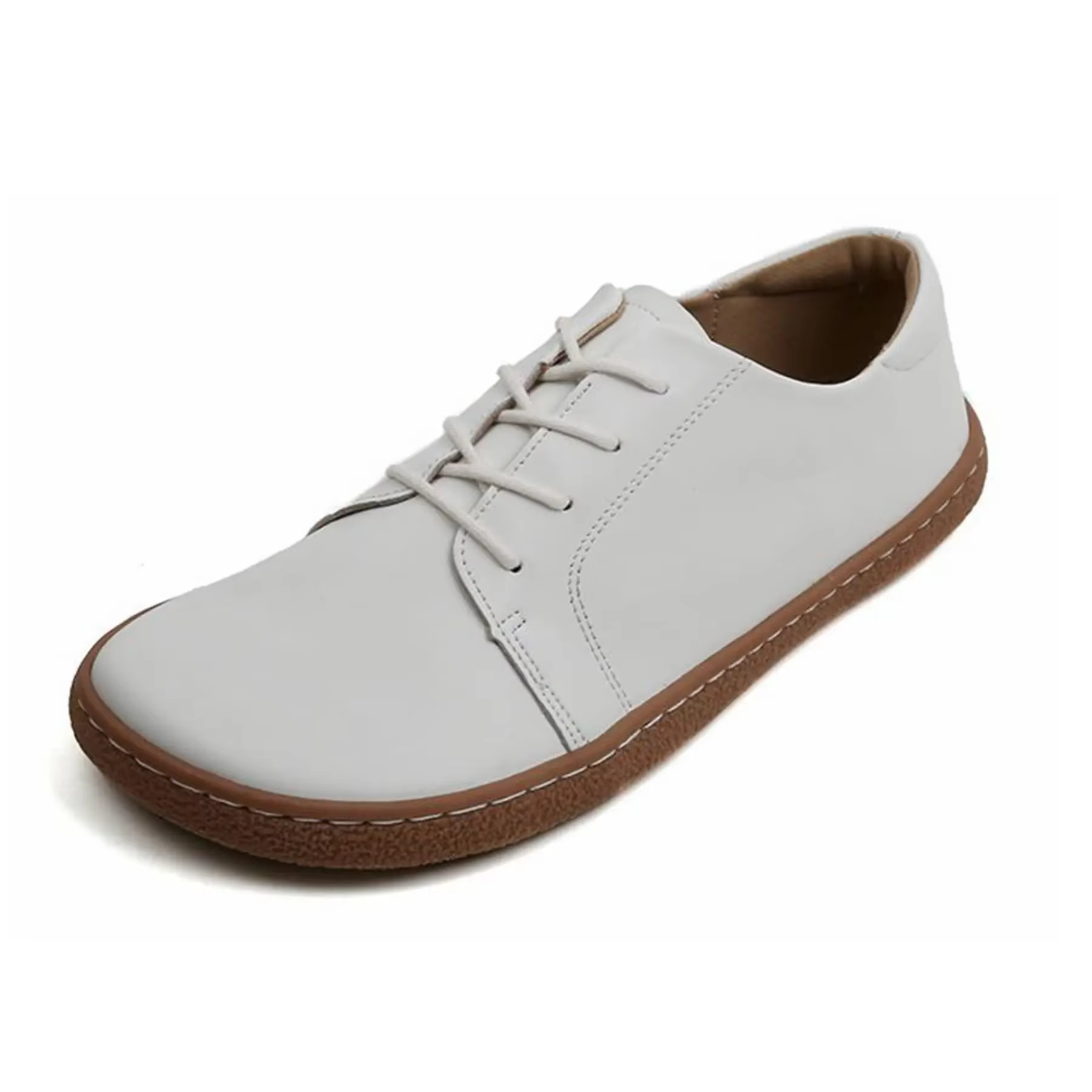 Tonglepao-Boîte de parka pour femme, véritable rencontre pieds nus, l'offre elles plates, souples et