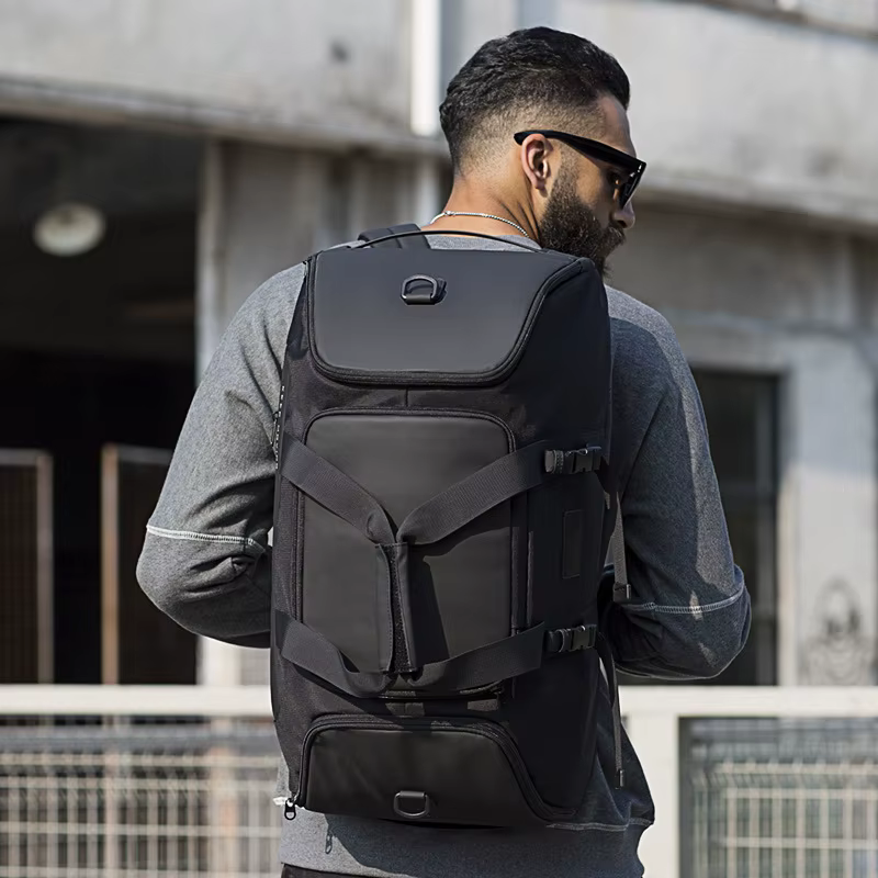 BANGE sac de sport pour hommes valise multifonction sac à dos grand étanche Anti-taches hommes sac d