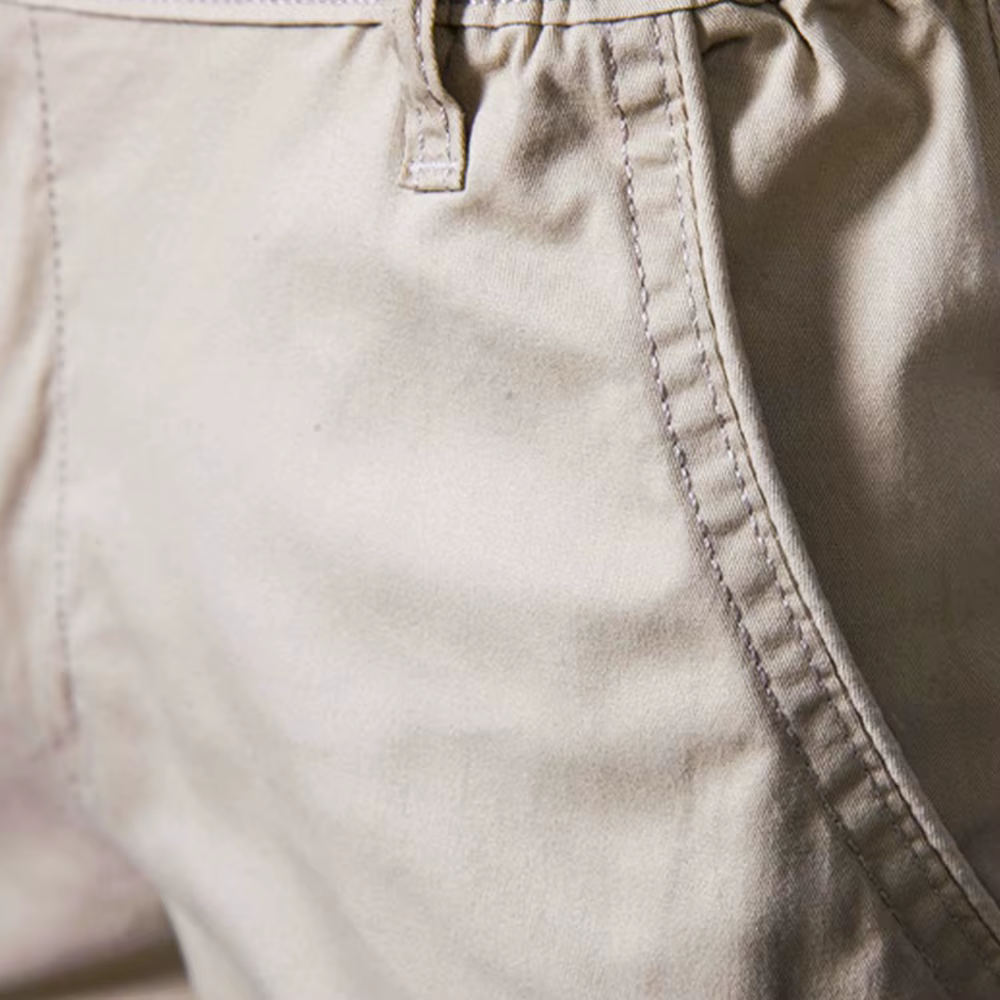 AIOPESON-Short de Plage 100% Coton pour Homme, Vêtement Solide de Haute Qualité, Décontracté, Busine