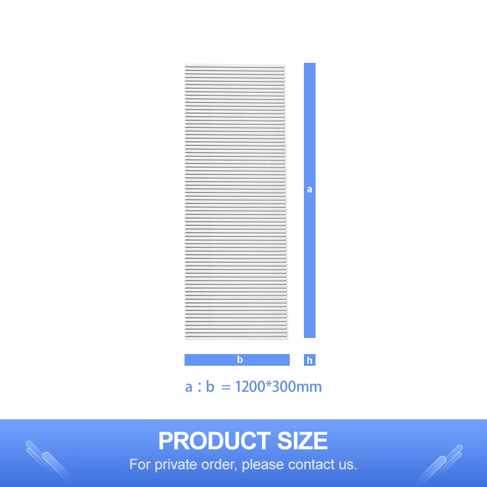 Papier filtre HEPA générique DIY 300*1200mm avec plis de 20mm pour purificateur d'air de voiture fai