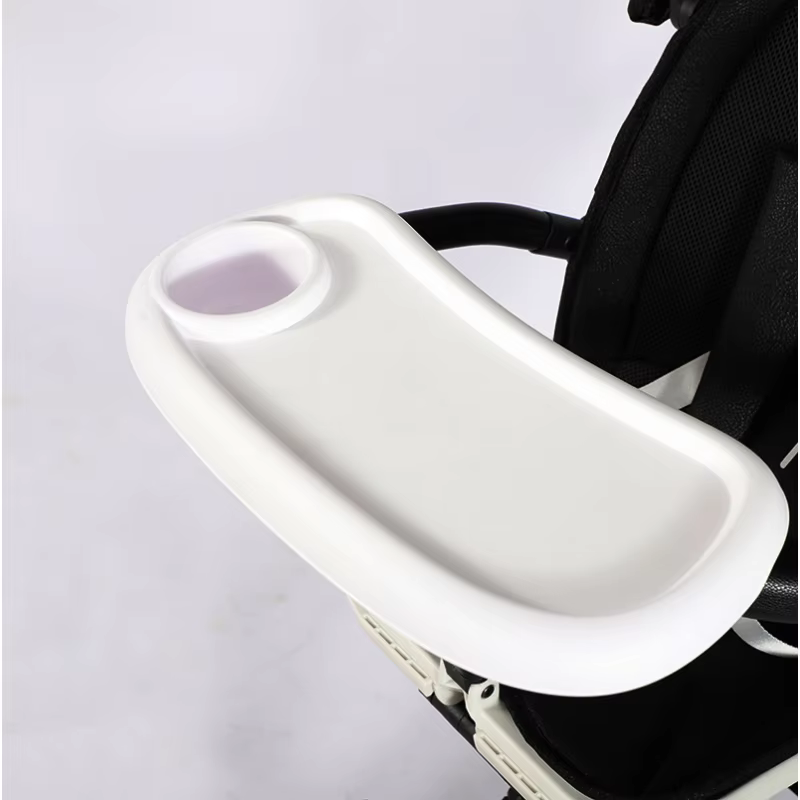 Plateau de Table à dîner pour poussette de bébé, accessoires de transport, assiette, repose-main, fo