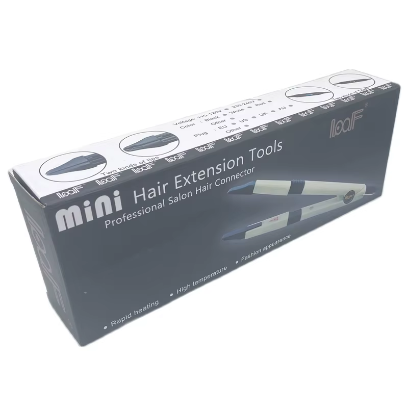 Connecteur de cheveux à chaleur 628, fer chauffant à température contrôlable, outils d'extensions de