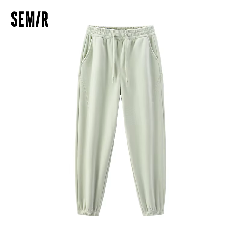 Semir pantalons décontractés femmes hiver polaire antistatique panneaux amples revers pantalons long