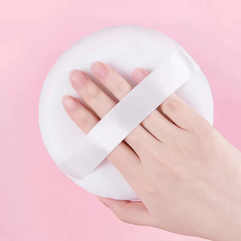 Applicateur de bouffées de corps de taille Jumbo Extra Large pour éponges de maquillage minérales en