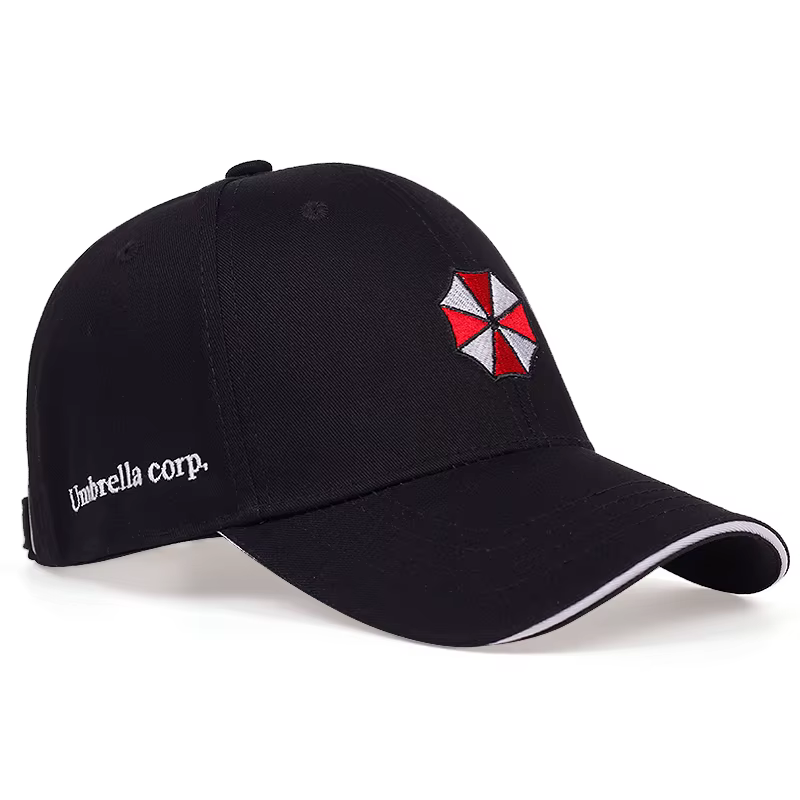 Casquette de Baseball brodée par parapluie unisexe, chapeaux décontractés réglables pour l'extérieur
