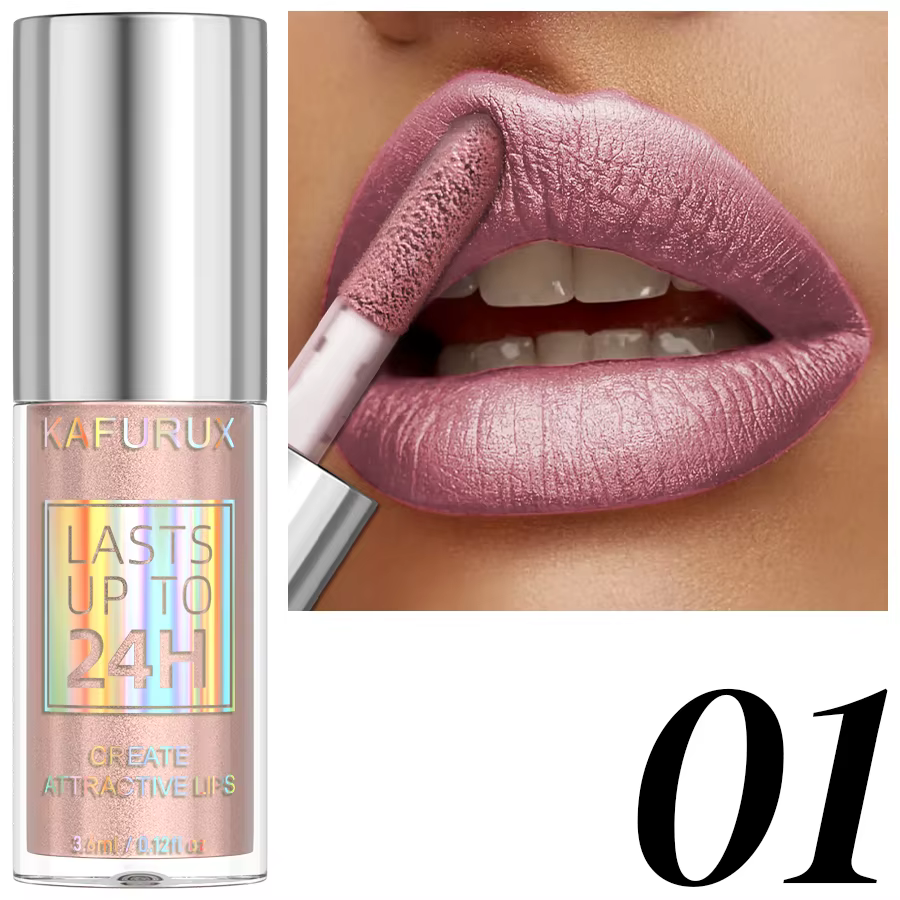 Vernis à lèvres à paillettes, 20 couleurs, brillant à lèvres scintillant, liquide scintillant, maqui