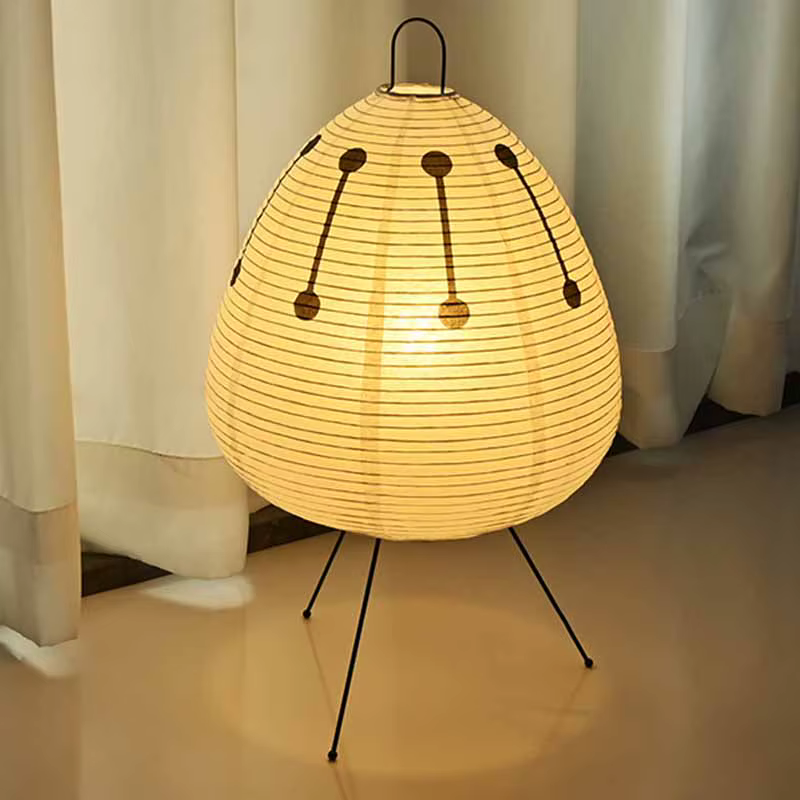 LED lampe de Table moderne minimaliste main berceau Xuan papier pour salon étude chambre hôtel intér