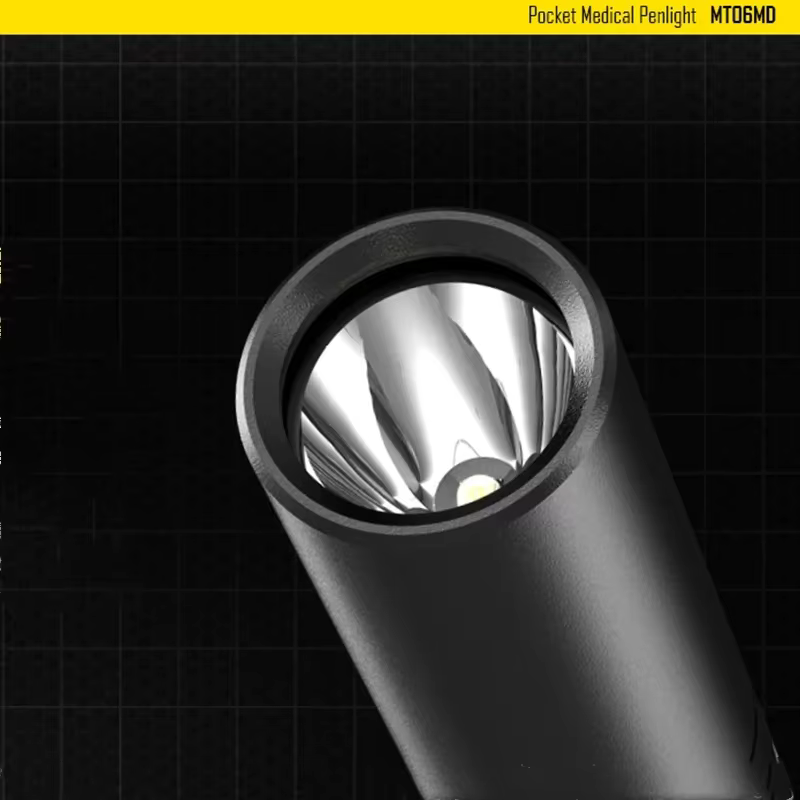 NITECORE-Lampe de poche médicale professionnelle MT06MD, 180 lumens, étanche, portable, 62By, 2 pile