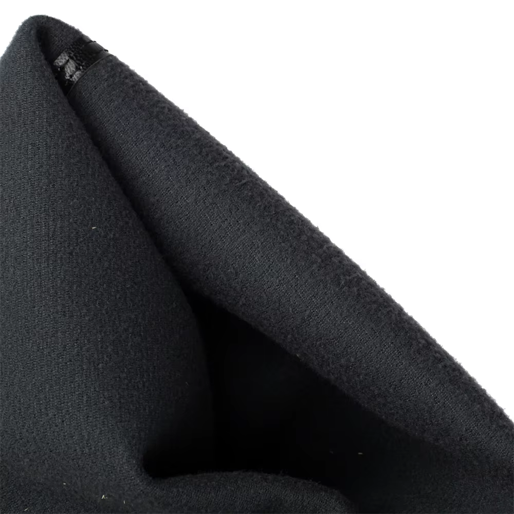 Cuissardes en peluche pour femmes, sur le genou, temporel, talons carrés ronds, Parker commandé, dou