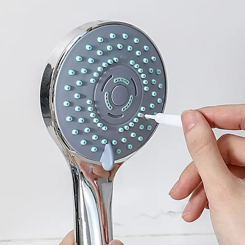 Petite brosse en Nylon, pomme de douche, trou de téléphone portable, brosse de nettoyage des espaces
