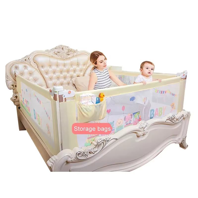 IMBABY barrière pour lit barrière de protection relevable lits de protection latéraux Anti-chute 1.5