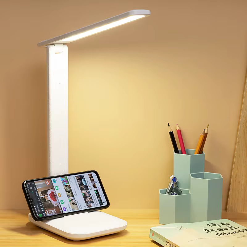 Lampe de Table LED Protection des yeux tactile Dimmable LED lampe de lecture étudiant dortoir chambr