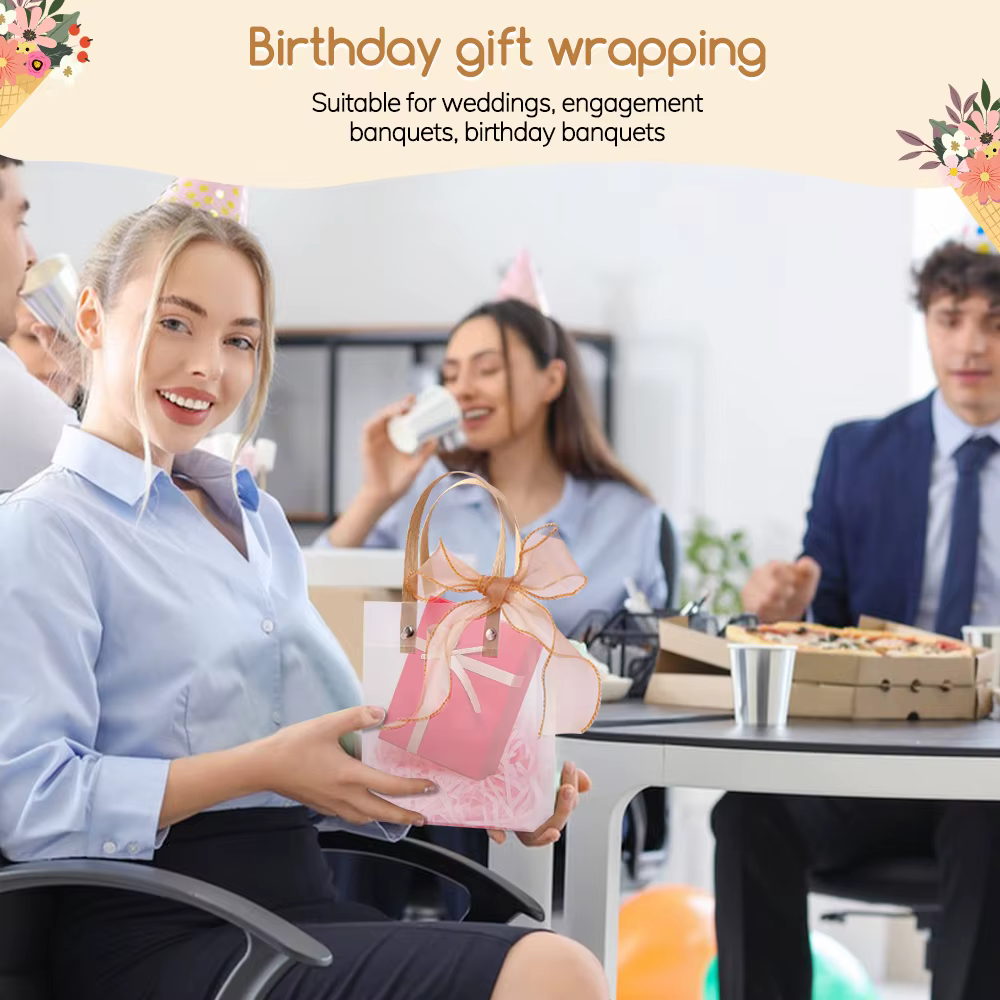 20 pièces sac cadeau de vacances écologique compagnon cadeau bonbons sac cadeau de vacances sac cade