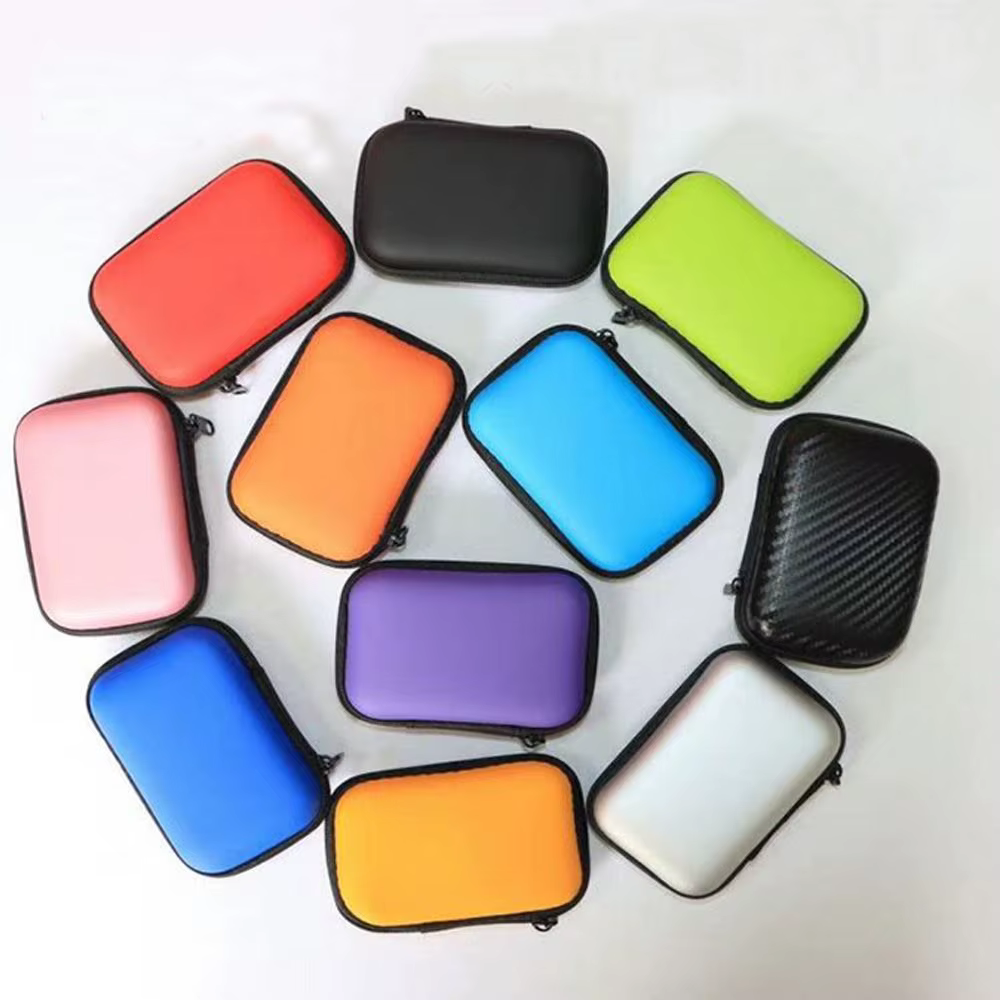 Boîte de rangement pour jeux de cartes, sac pour écouteurs Bluetooth, sac Eva, sac de rangement mult