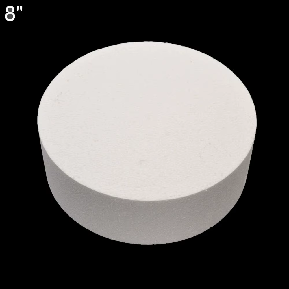 Moule à gâteau rond en polystyrène, 4/6/8 pouces, modèle pratique de bricolage, accessoires de cuisi