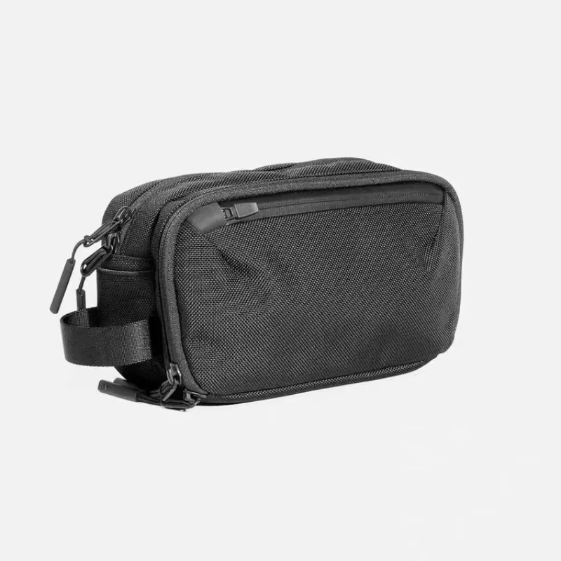 Kit Dopp 2x-pac nylon haute performance, trousse de toilette résistante à l'eau double compartiments