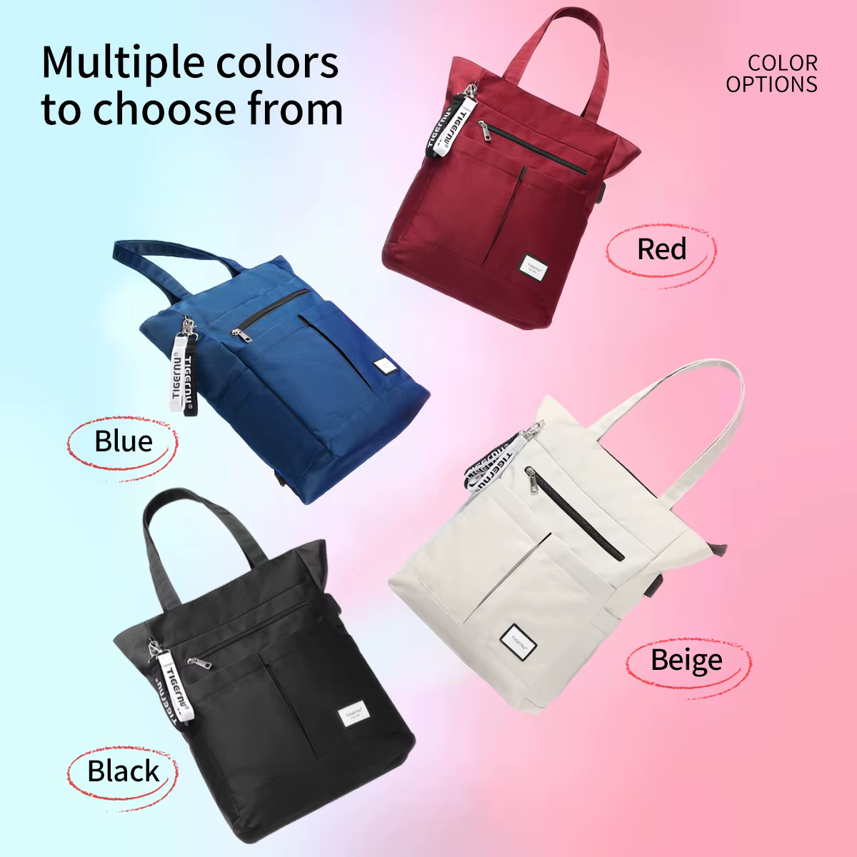 Tigernu sacs à dos pour femmes 14 15.6 pouces sac à dos pour ordinateur portable femme sac femmes sa