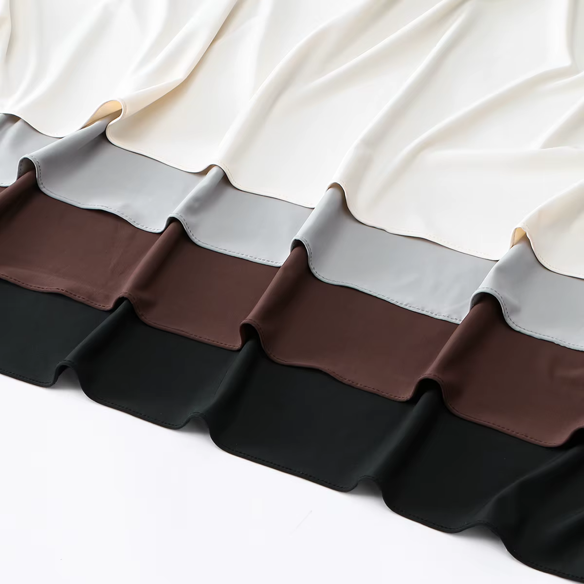 Nouveau Hijab en Jersey Liquide pour Femmes Musulmanes, Foulards et Châles de Ramadan, Voiles Islami