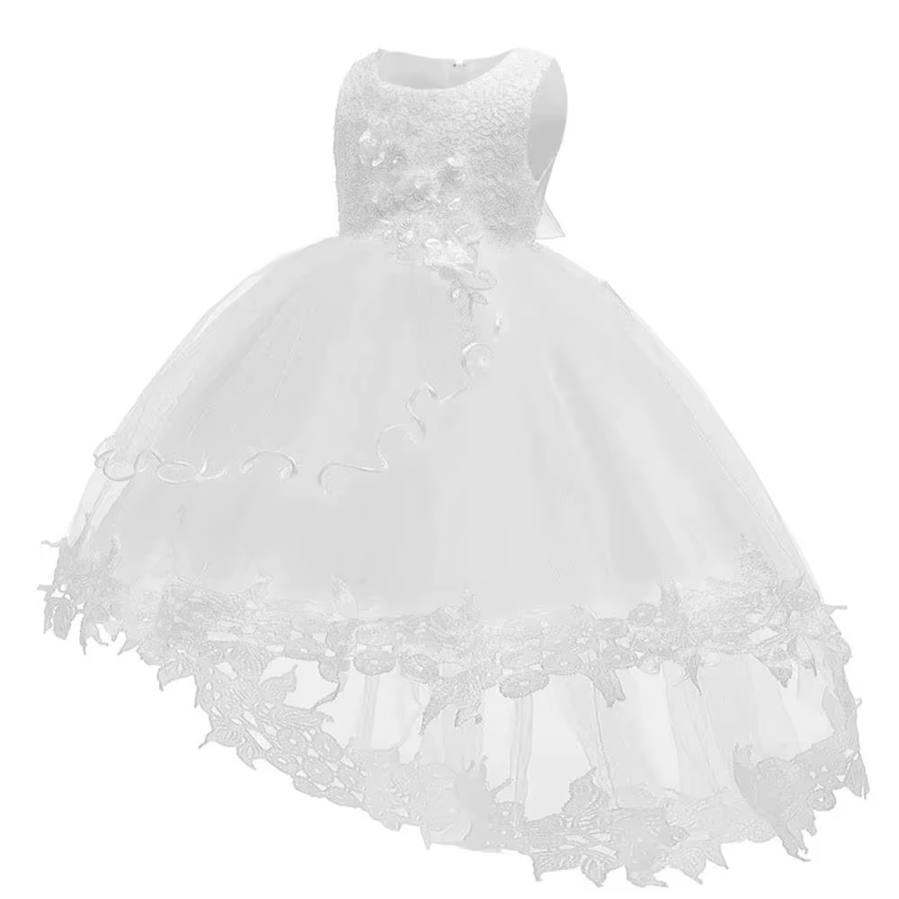 Robes de bébé robes de mariée de fête d'anniversaire robe de princesse pour nouveau-né Costume de no