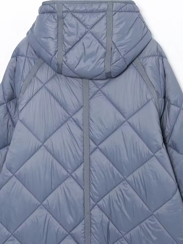 YENKYE – manteau chaud surdimensionné à capuche pour femme, parka à manches longues, avec poches et