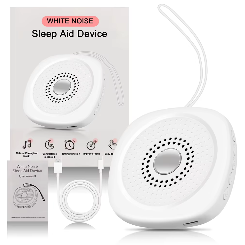 Appareil portable d'aide au sommeil pour bébé, bruit blanc, soulagement de l'insomnie, aide au somme