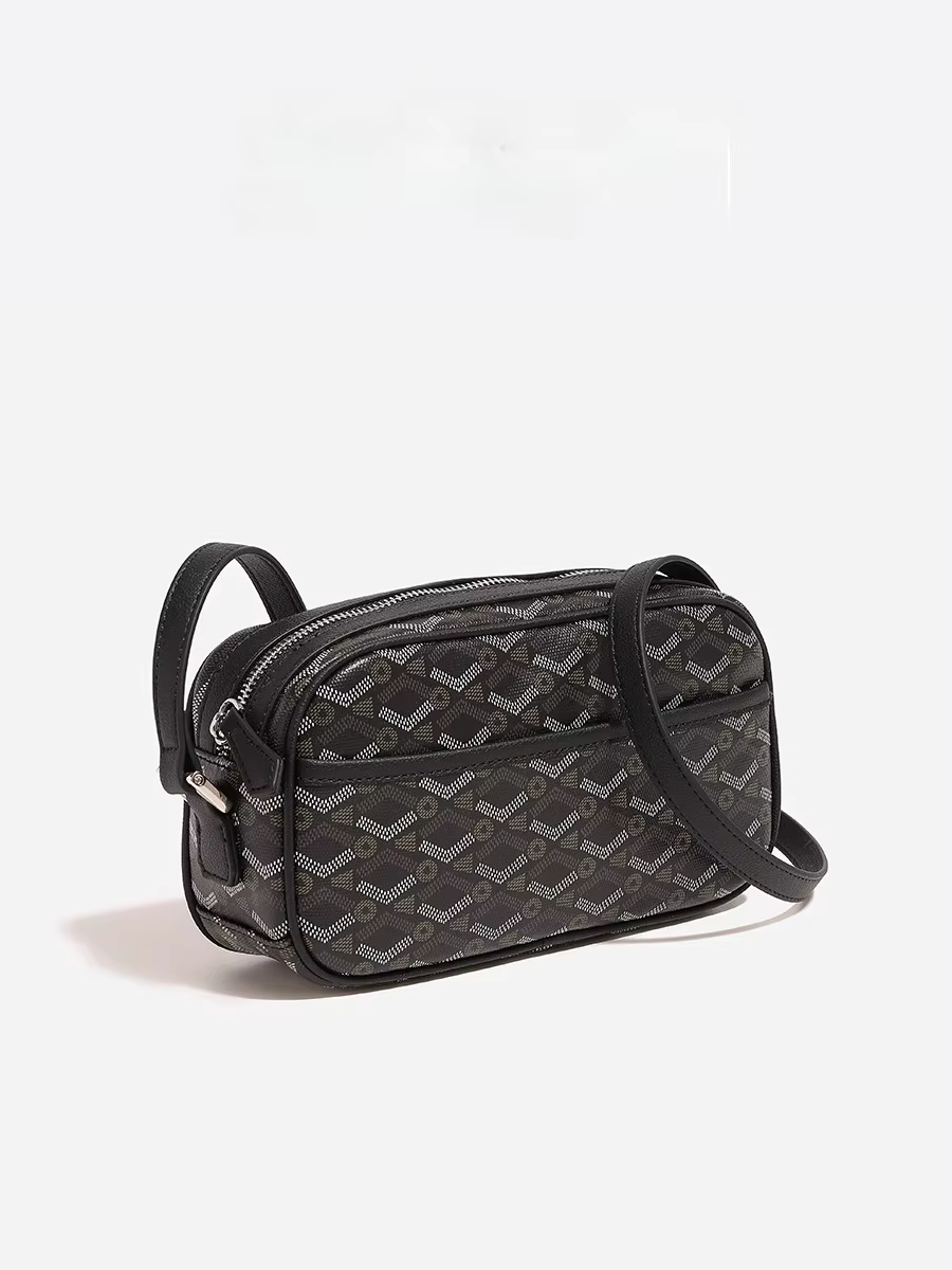 Luxury Designer Bags with Classic Letter Printing Vintage and Portable Dog Tooth Crossbody Waist Han