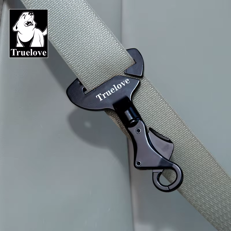 Truelove ceinture de sécurité de voiture boucle de sécurité collier ou harnais léger en alliage d'al