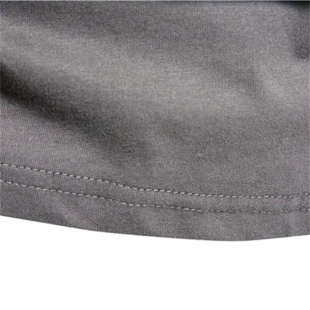 100% Coton t-shirt à manches longues pour hommes T-shirts décontractés pour hommes à printemps solid