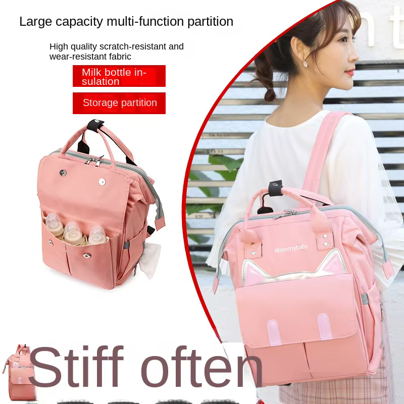 Sac à dos portable pour maman, mère et bébé, sac de sortie pour étudiant, nouvelle mode, grande capa