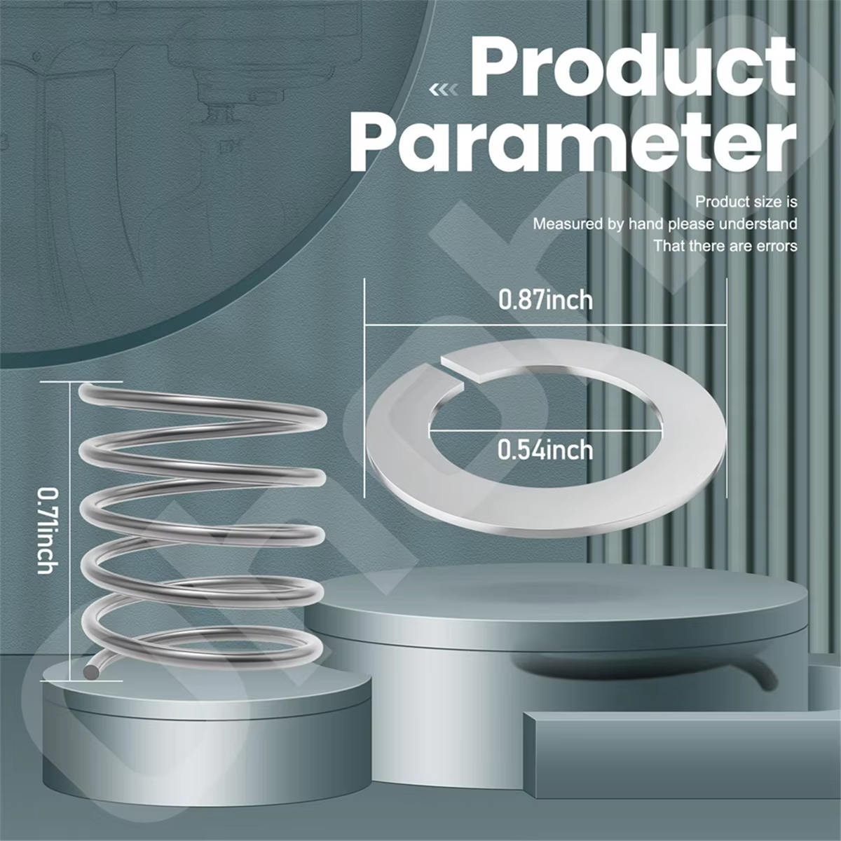 Ressort et rondelle pour centre commercial KitchenAid, protection et extension de la durée de vie, i