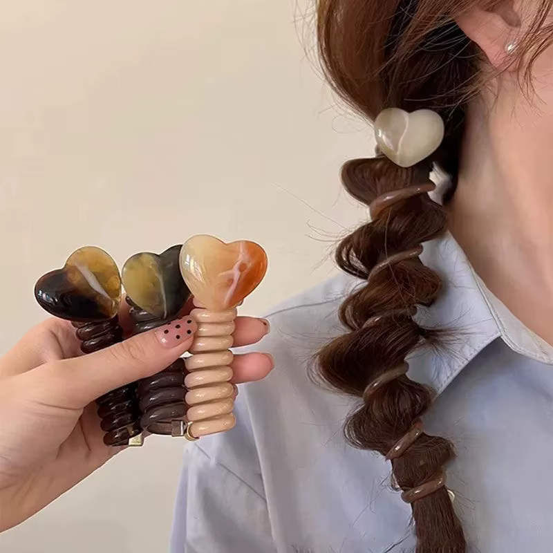 Bandeau tressé à bulles minimaliste, ligne téléphonique de haute qualité et soignée, boucle de cheve