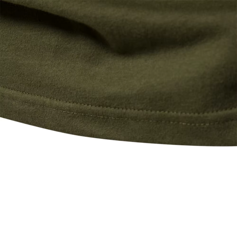 AIOPESON hommes T-shirts 100% coton à manches longues col rond Pactwork décontracté T-shirts pour ho