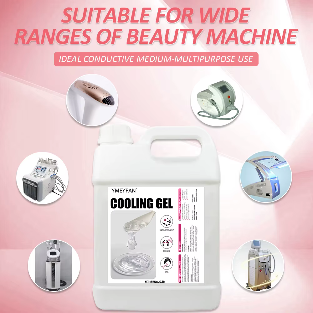 84.5oz Gel conducteur radiofréquence y Cavitacion Gel conducteur clair pour Machine à ultrasons visa