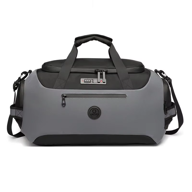 OZUKO hommes voyage sacs polochon grande capacité sacs à main de sport avec sac à chaussures poche h